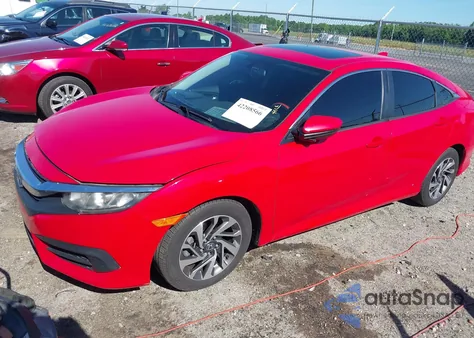 2017 Honda Civic Ex z USA, uszkodzony, nr VIN 2HGFC2F77HH535613